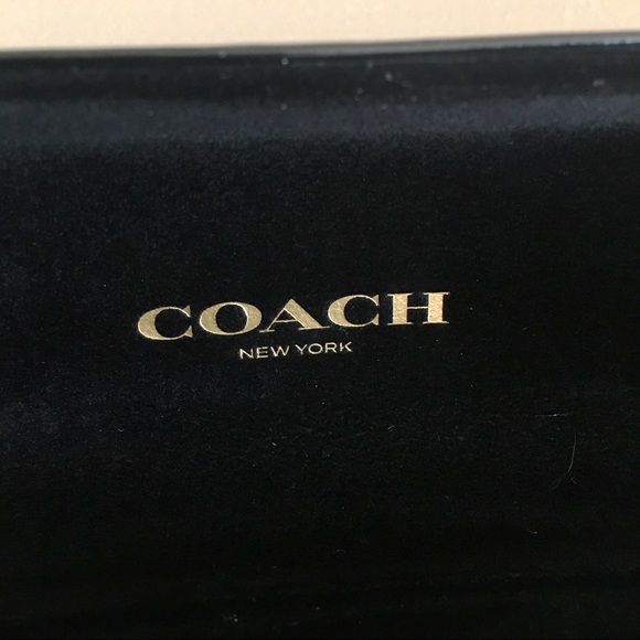 Coach eye glasses case